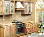 Кухня с фасадами Скарлет-5