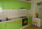 Кухня с пластиковыми фасадами, Проект № 3047